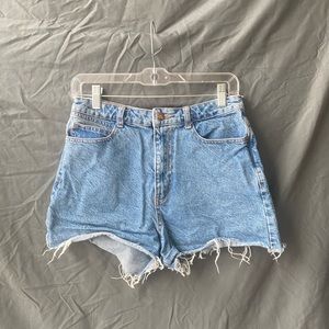 Zara Blue Denim Shorts